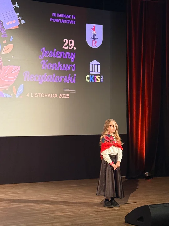 Eliminacje powiatowe 29. Jesiennego Konkursu Recytatorskiego w Rykach