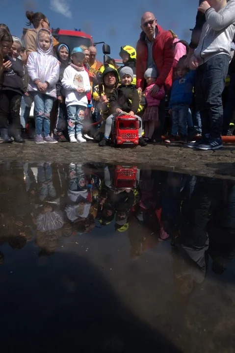 Strażacki lany poniedziałek w Kazimierzu Dolnym