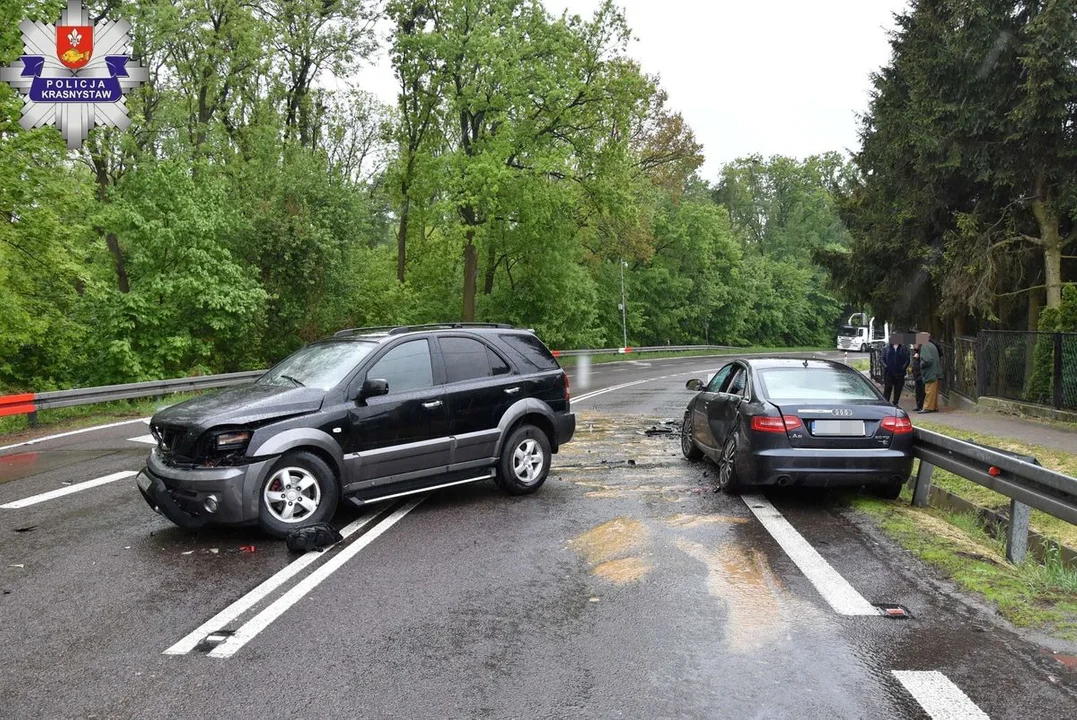 Lubelskie: Wypadek na dk 17. Policja podała wstępne ustalenia