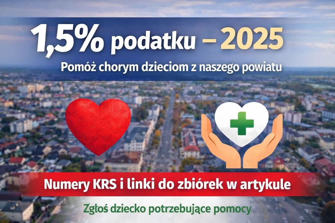 Chore dzieci z naszego powiatu czekają na pomoc. Tworzymy  listę potrzebujących - Zdjęcie główne