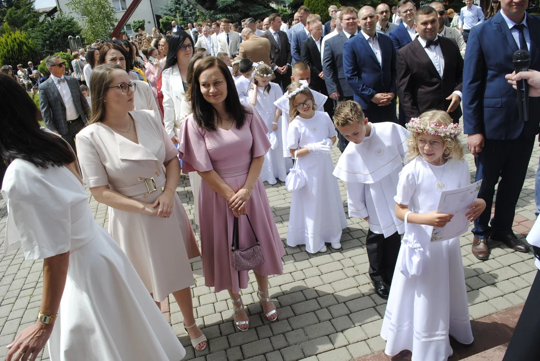 Komunia w parafii Wniebowstąpienia Pańskiego