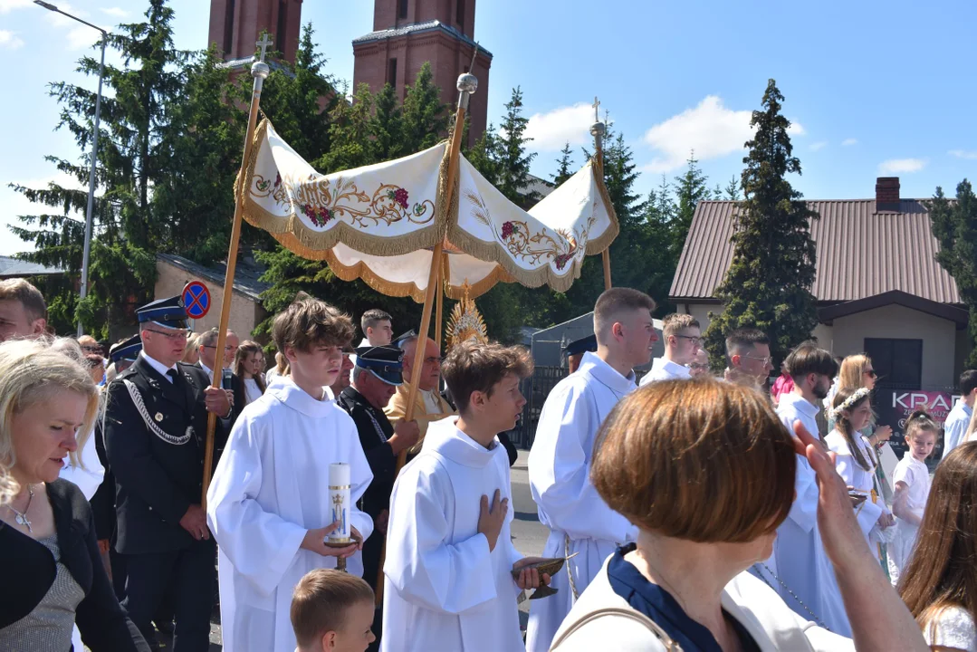 Święto Bożego Ciała w parafii Matki Kościoła w Łukowie