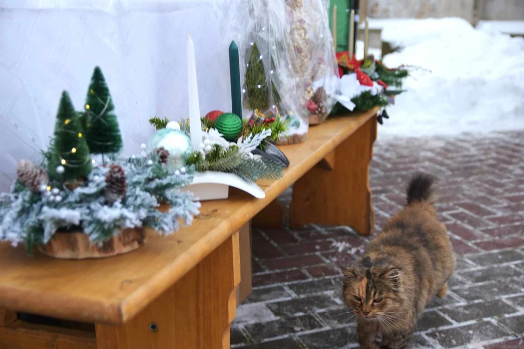 Koło Gospodyń Wiejskich w Zimnej Wodzie zaprosiło na kiermasz świąteczny na pomoc Marcie Ochnik