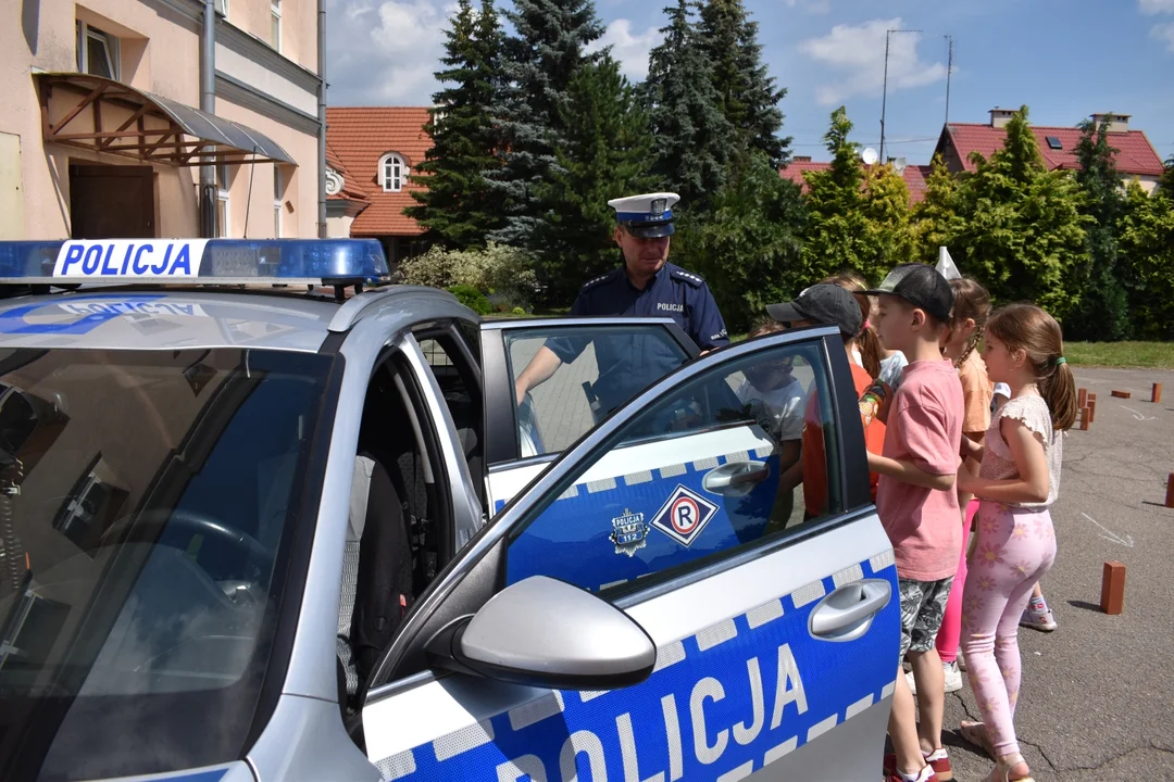 Akcja Bezpieczne wakacje w SP w Końskowoli