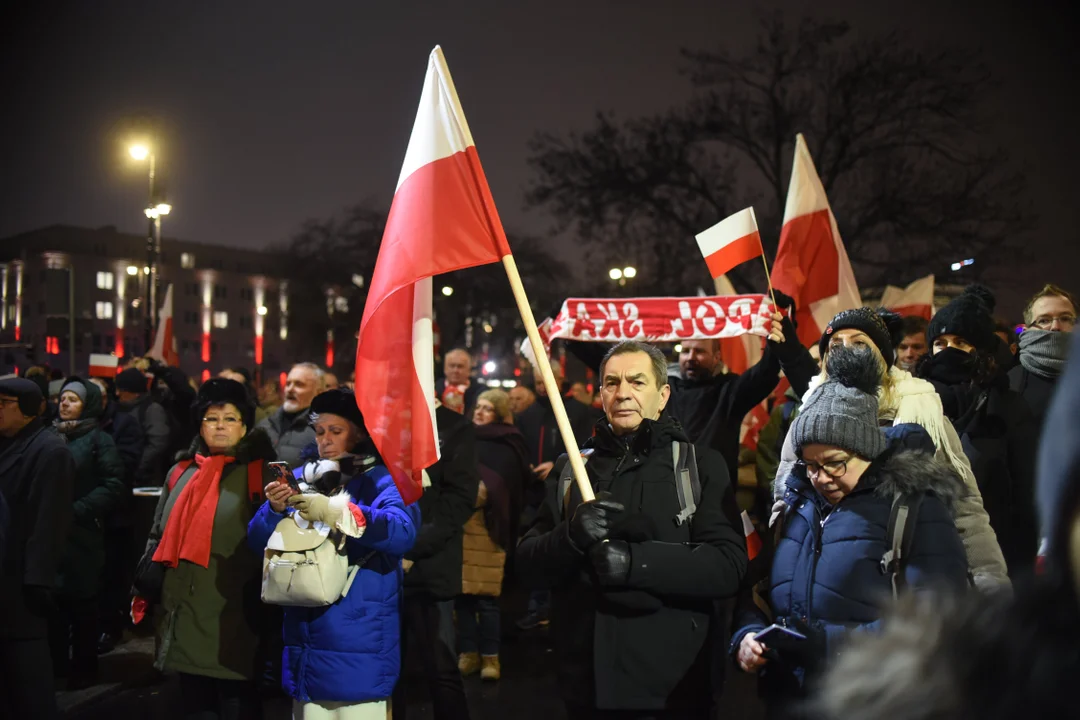 "Protest Wolnych Ludzi" w Warszawie [GALERIA]