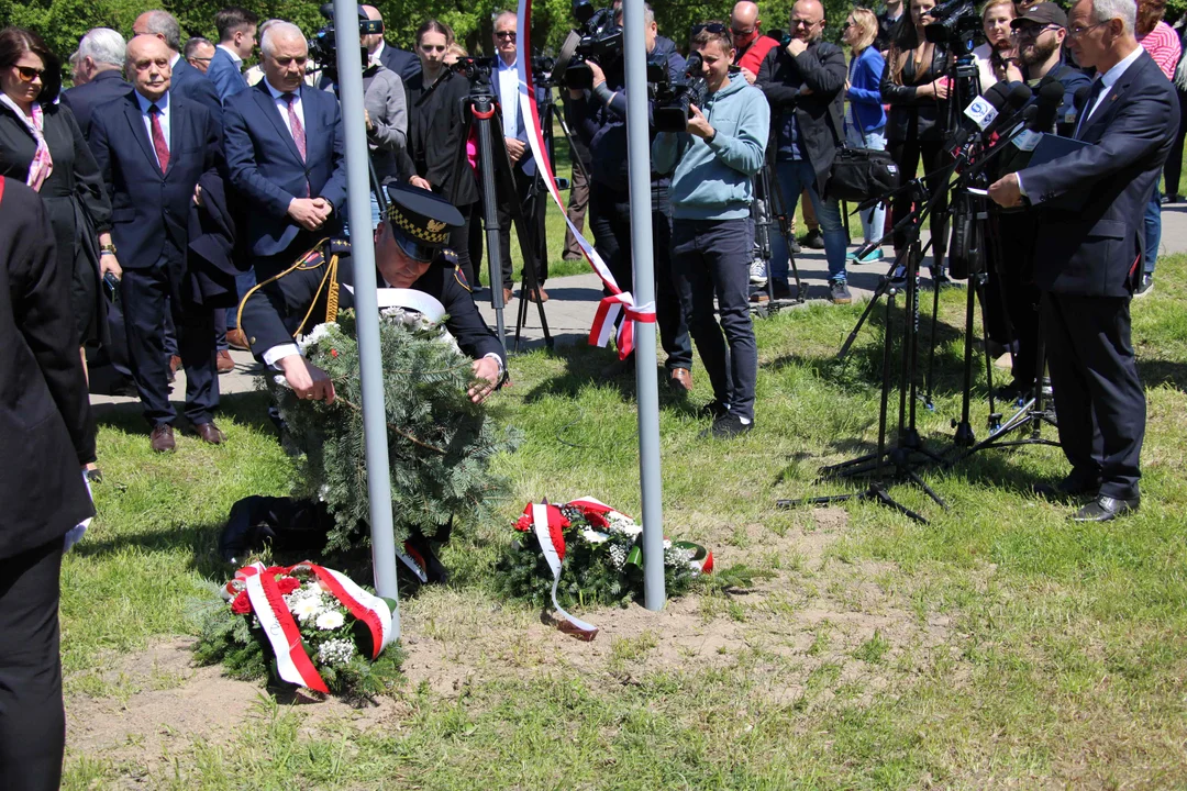 Otwarcie skweru im. Izabelli Sierakowskiej w Lublinie