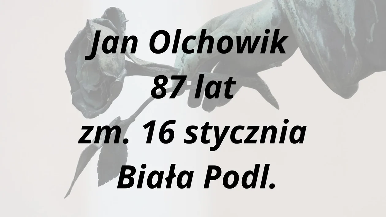 Nekrologi powiat bialski