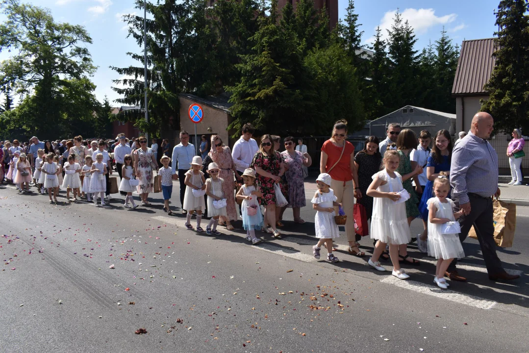 Święto Bożego Ciała w parafii Matki Kościoła w Łukowie