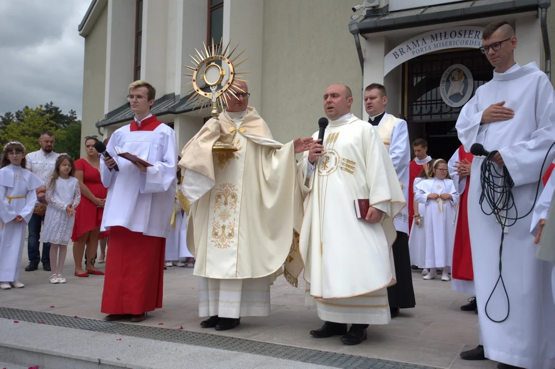 Procesja  Bożego Ciała w Puławach