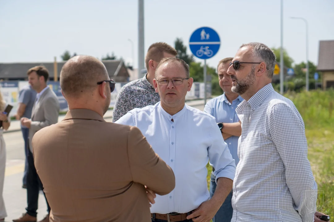 odbiór ul. Zagrodowej w Łukowie