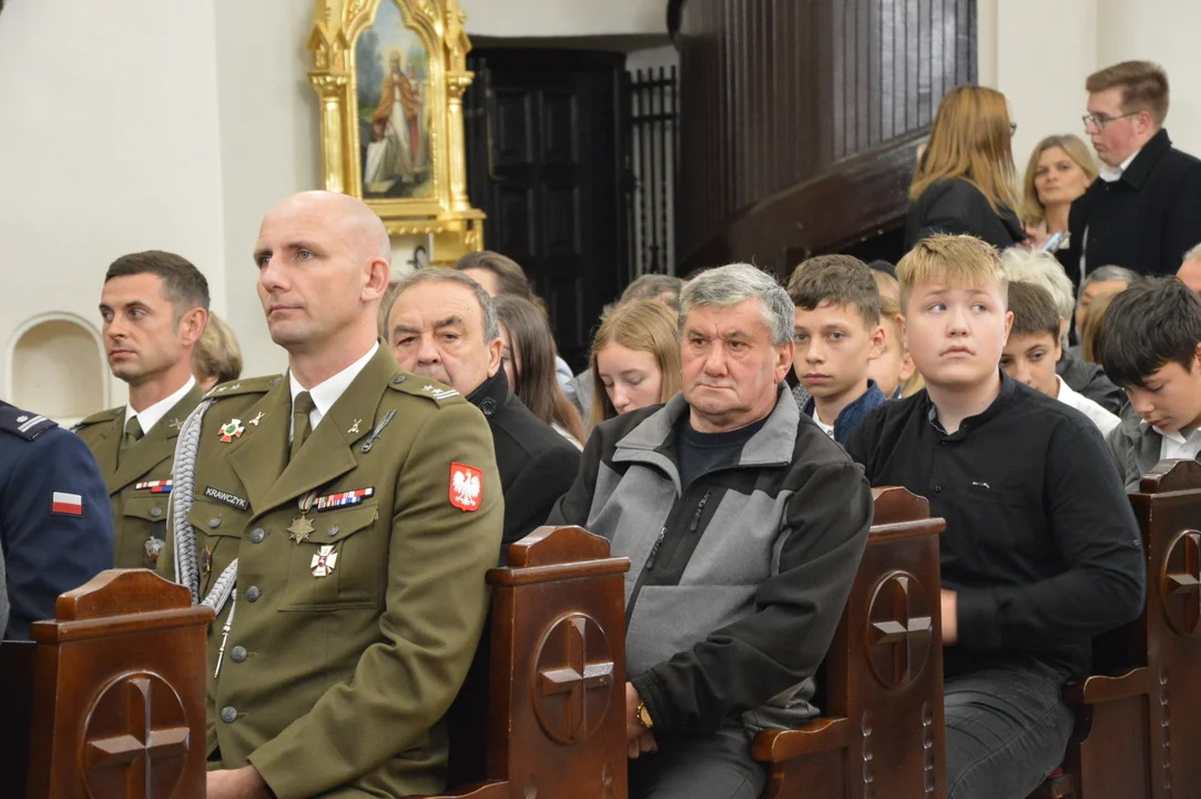 Odsłonięcie nagrobka żołnierza AK Karola Chlebickiego w Chodlu