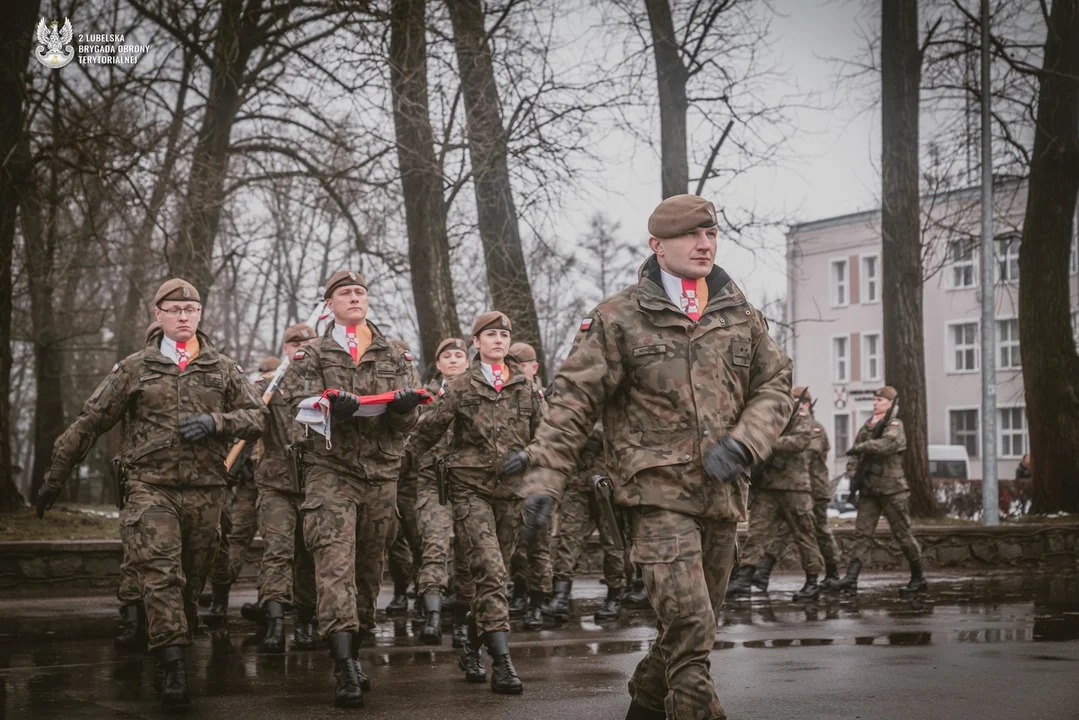 Lublin: Po Feriach z WOT złożyli przysięgę wojskową. Brygada powiększyła się o ponad 90 osób