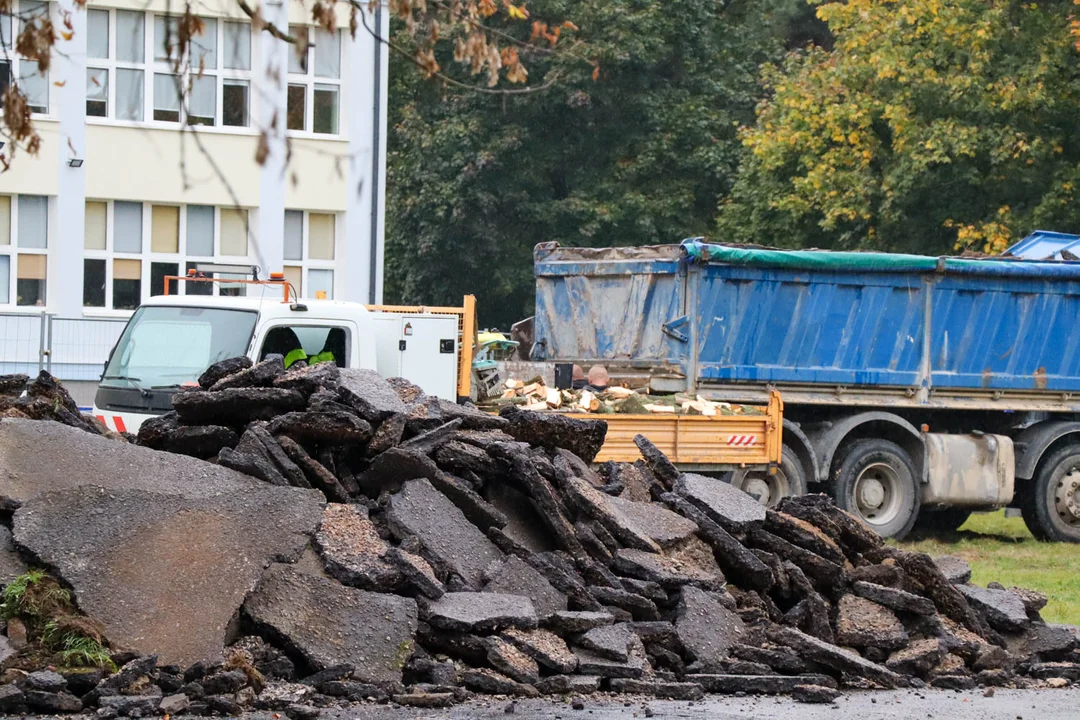 Budowa boiska przy Szkole Podstawowej nr 3 w Puławach