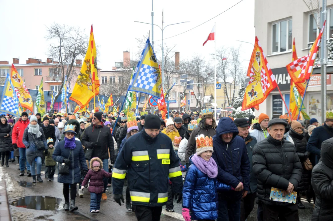 Wędrowaliśmy z Trzema Królami po ulicach Łukowa