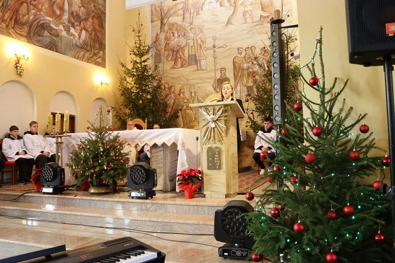 Koncert kolęd w Kościele. NMP WW w Borkach