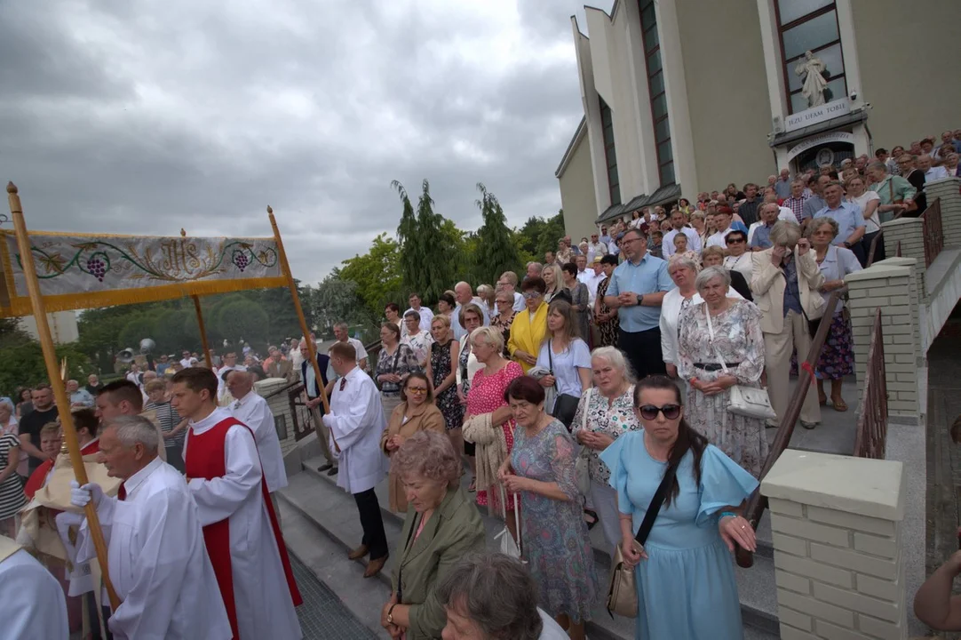 Procesja  Bożego Ciała w Puławach