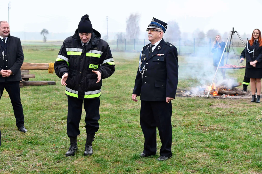 Zarzec Łukowski Msza Św. w intencji zmarłych strażaków z gminy Łuków