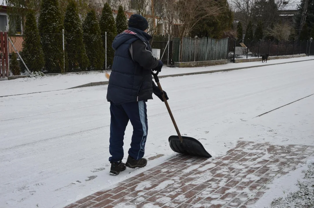 Zima w powiecie opolskim