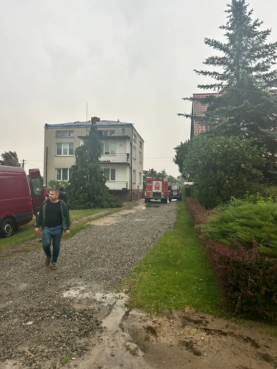Ponad 100 interwencji straży po burzy w powiecie puławskim - Zdjęcie główne
