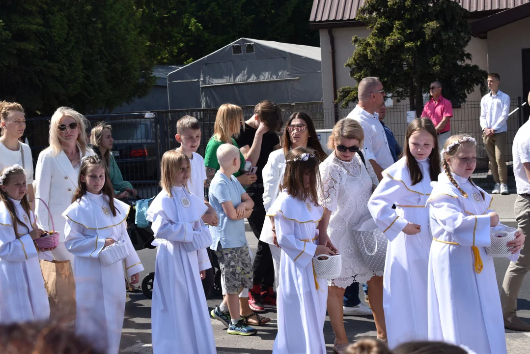 Święto Bożego Ciała w parafii Matki Kościoła w Łukowie