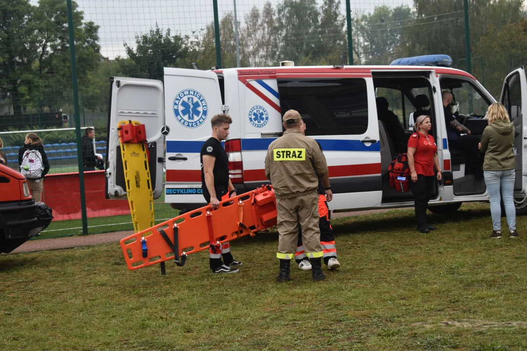 Zabawa i edukacja w jednym - tak wyglądał piknik "Bezpiecznie z Koziołkami" w Baranowie. ZOBACZ ZDJĘCIA