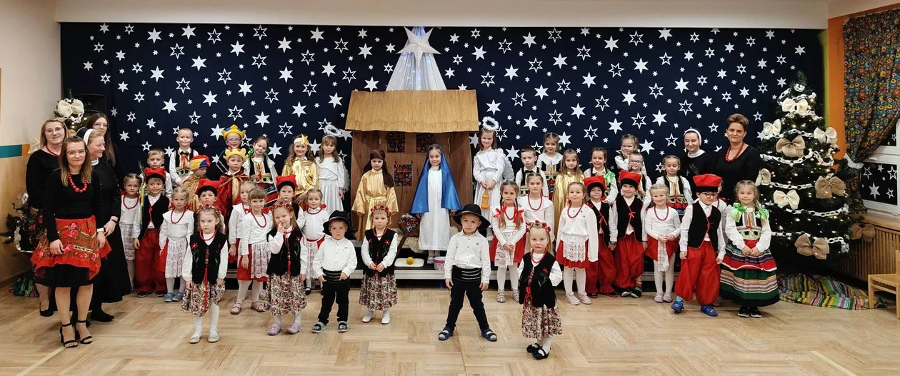 Jasełka przedszkolaków u sióstr Nazaretanek