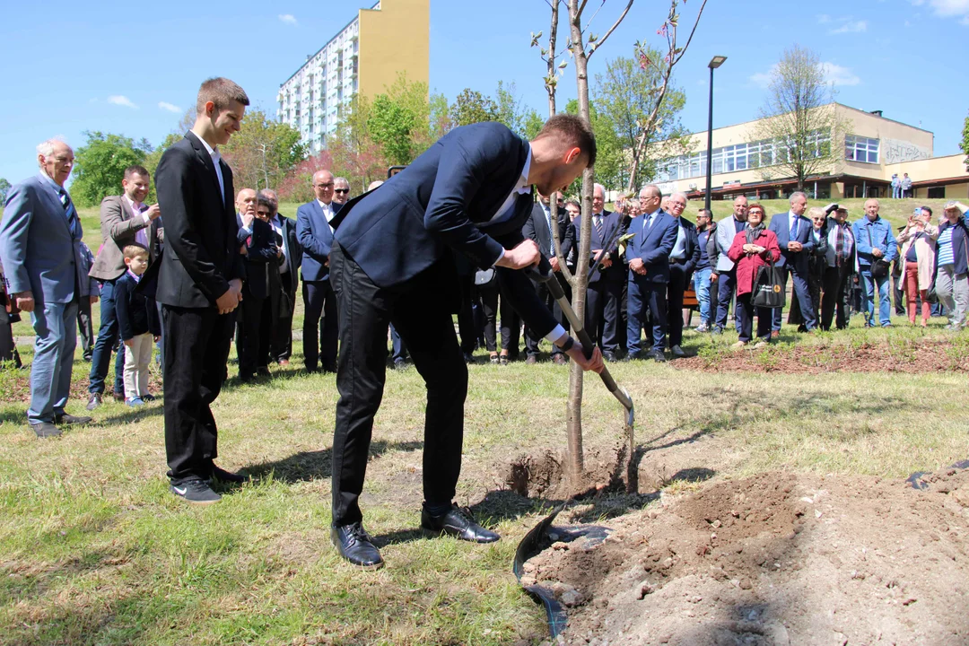 Otwarcie skweru im. Izabelli Sierakowskiej w Lublinie