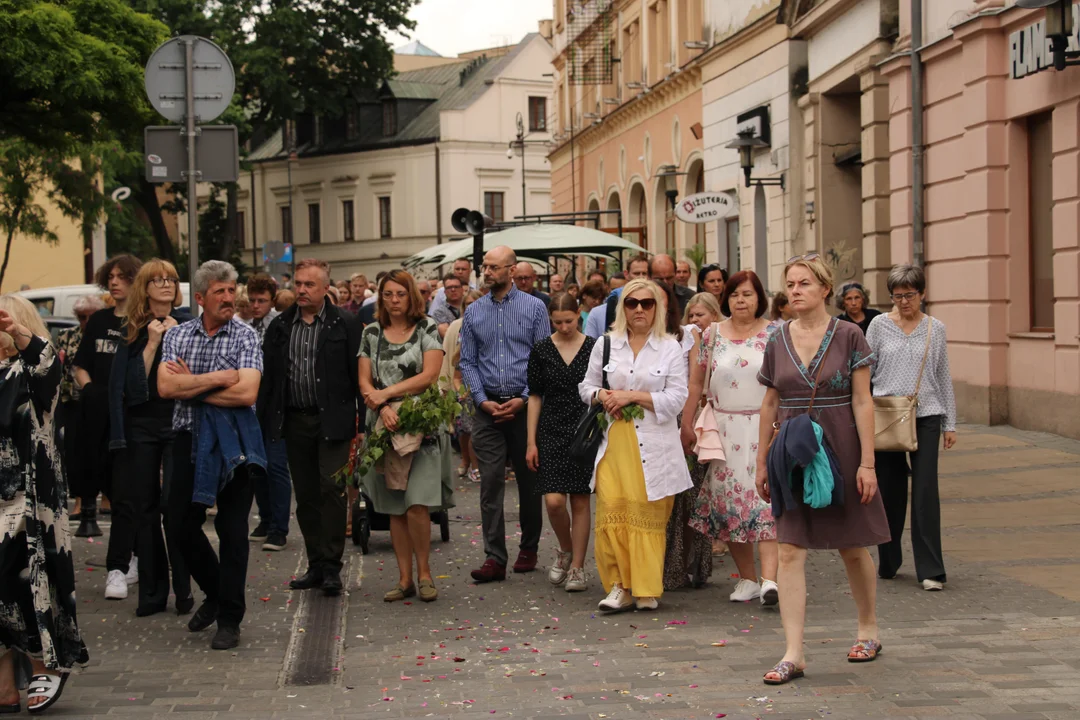 Procesja Bożego Ciała w archikatedrze lubelskiej