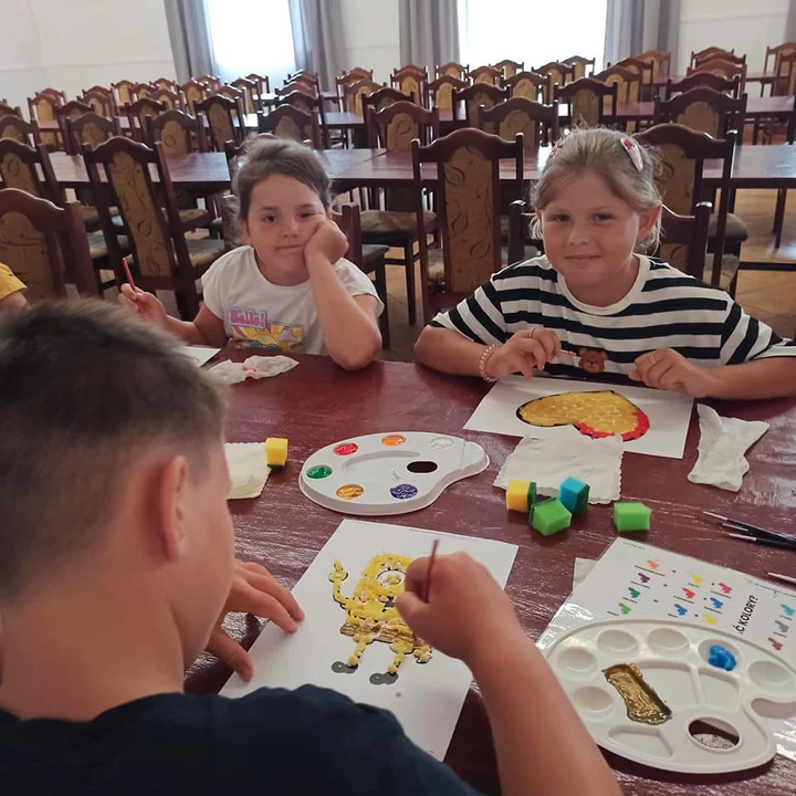 Zajęcia świetlicowe w sołectwie Nurzyna