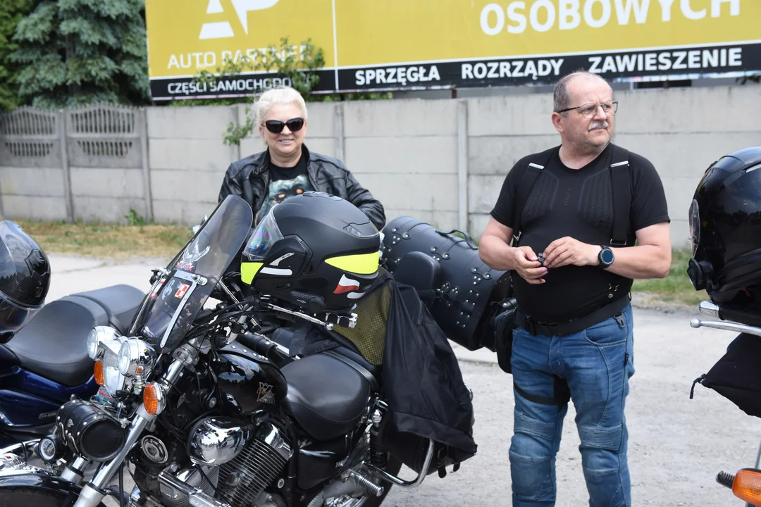 Motocykliści opanowali Łuków. Część I