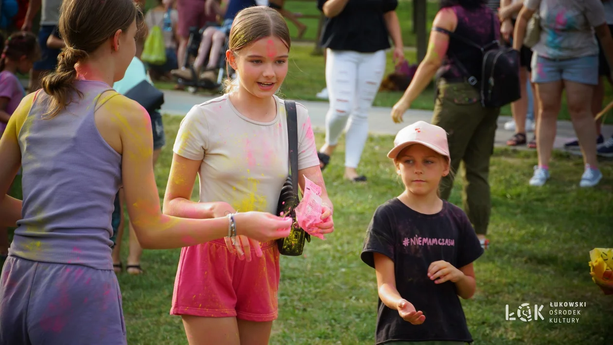 Festiwal Balonów, Baniek Mydlanych i Kolorów w Parku Miejskim w Łukowie