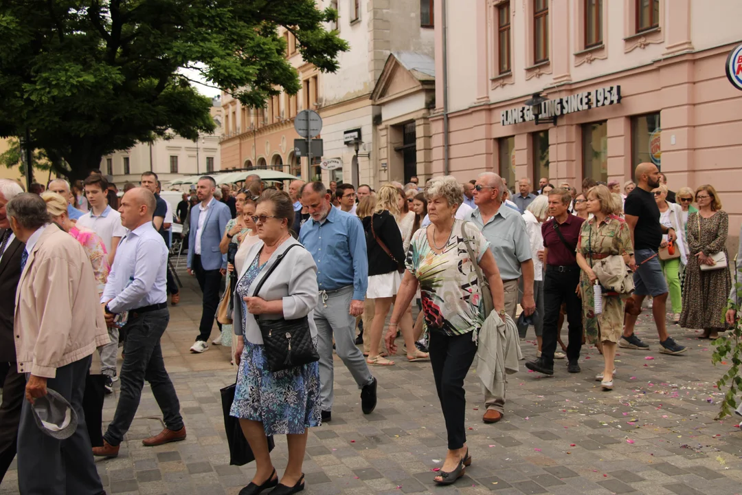 Procesja Bożego Ciała w archikatedrze lubelskiej