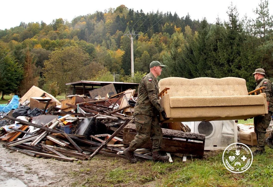 Lubelscy terytorialsi podsumowują miesiąc pomocy powodzianom