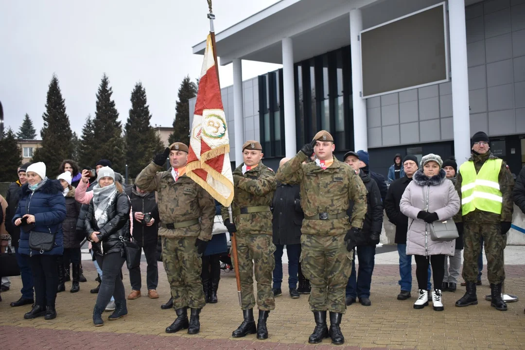 Przysięga żołnierzy WOT w Puławach