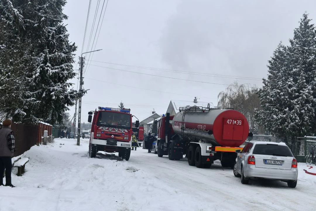 Pożar w Wólce Świątkowej