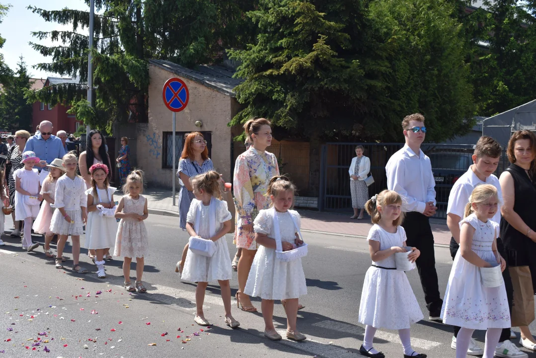 Święto Bożego Ciała w parafii Matki Kościoła w Łukowie