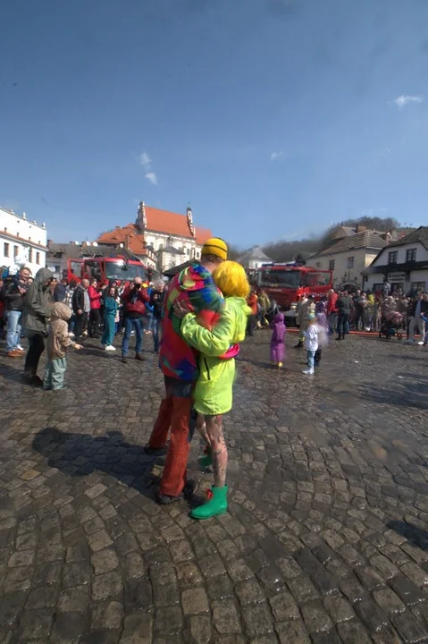 Strażacki lany poniedziałek w Kazimierzu Dolnym