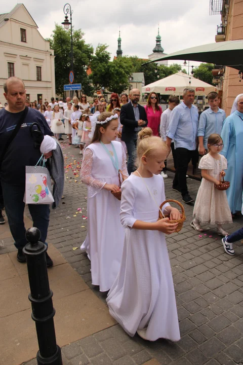 Procesja Bożego Ciała w archikatedrze lubelskiej