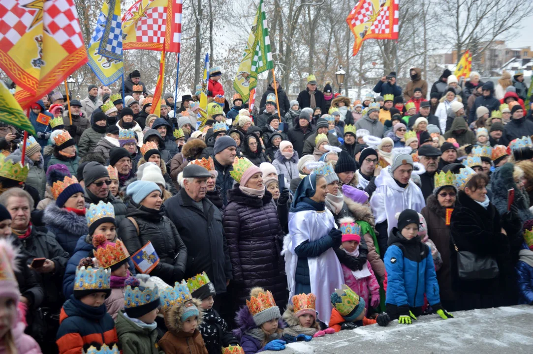 Wędrowaliśmy z Trzema Królami po ulicach Łukowa