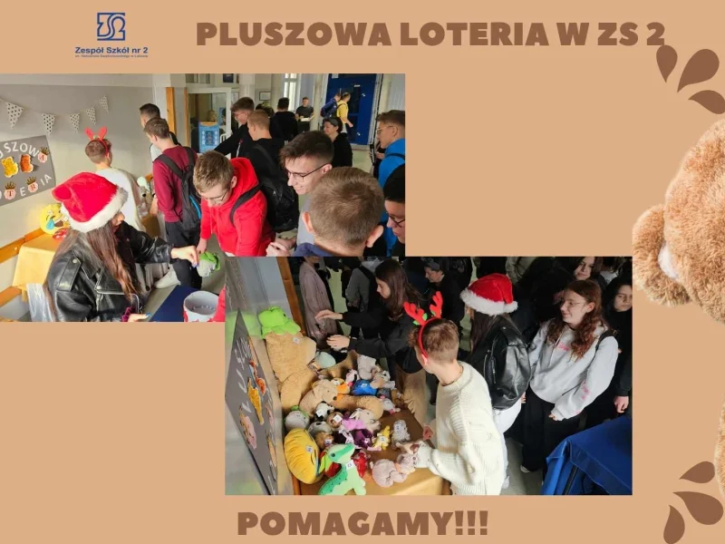 Pluszowa Loteria w ZS nr 2 w Łukowie