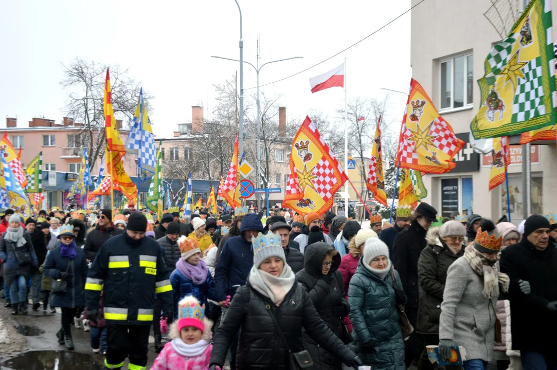 Wędrowaliśmy z Trzema Królami po ulicach Łukowa