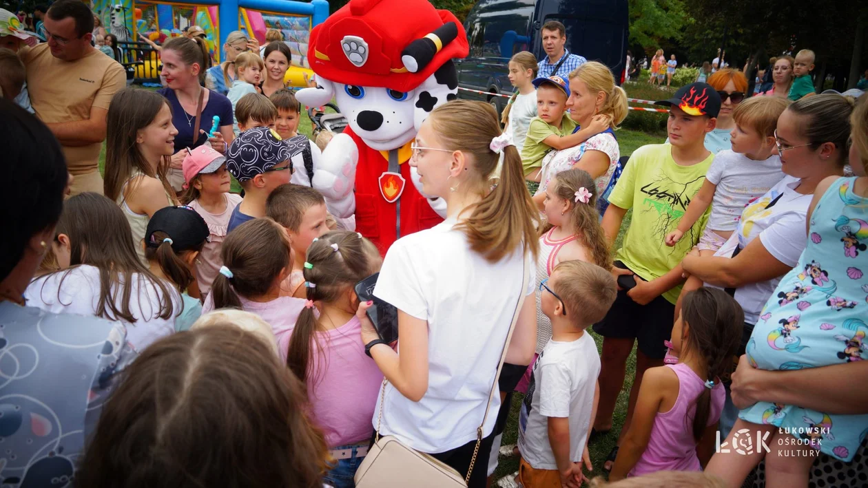 Festiwal Balonów, Baniek Mydlanych i Kolorów w Parku Miejskim w Łukowie