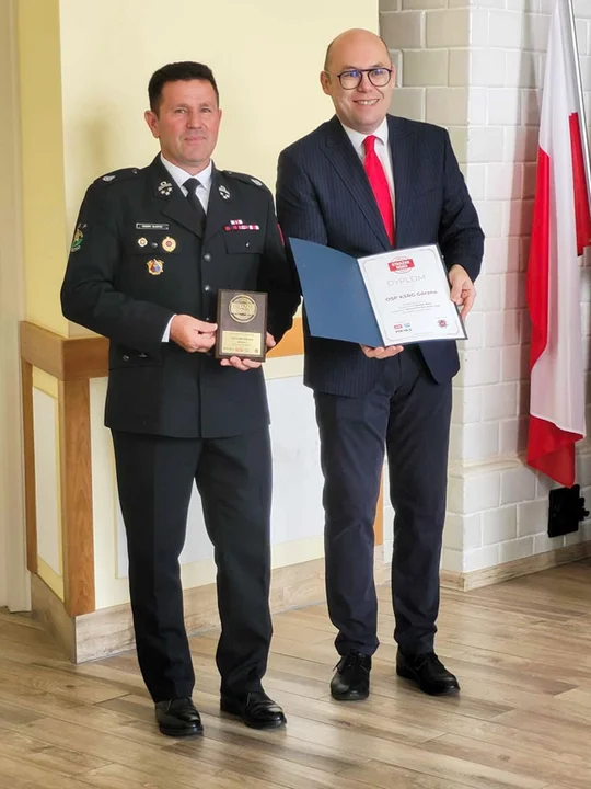 Jednostka OSP KSRG Górzno zajęła pierwsze miejsce w Plebiscycie Strażak Roku