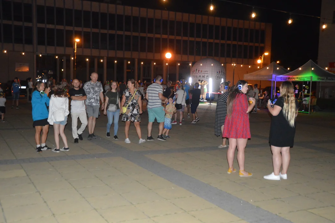 Silent Disco na Placu Chopina w Puławach