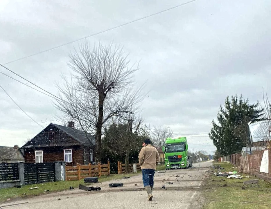 Wypadek w Anoninie - nowe zdjęcia i aktualizacja