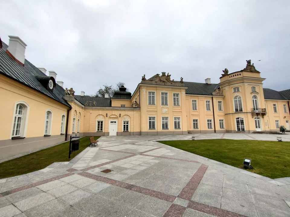 Pałac Potockich w Radzyniu Podlaskim po renowacji