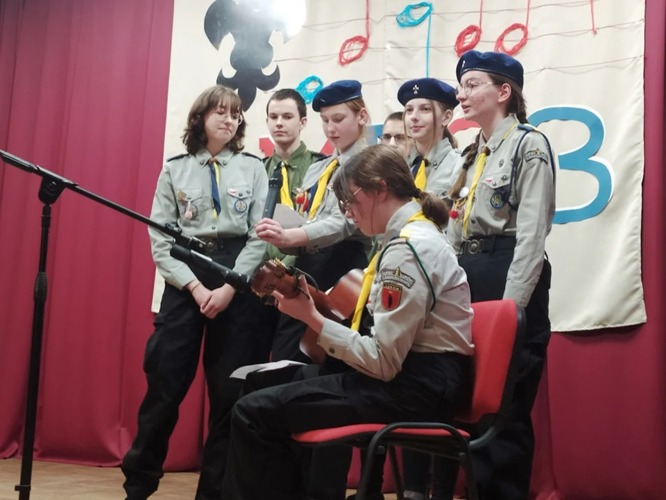 Harcerze spotkali się i śpiewali w Stoczku Łukowskim