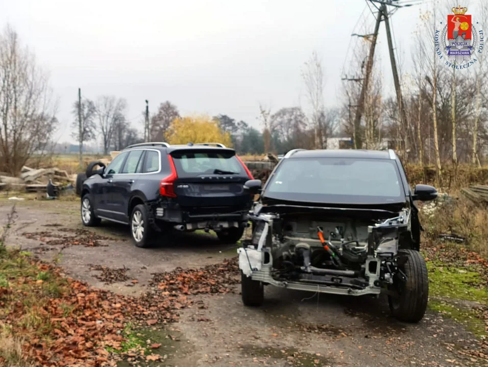 Zajmowali się kradzieżą i paserstwem części z aut. Policja zatrzymała kilkanaście osób