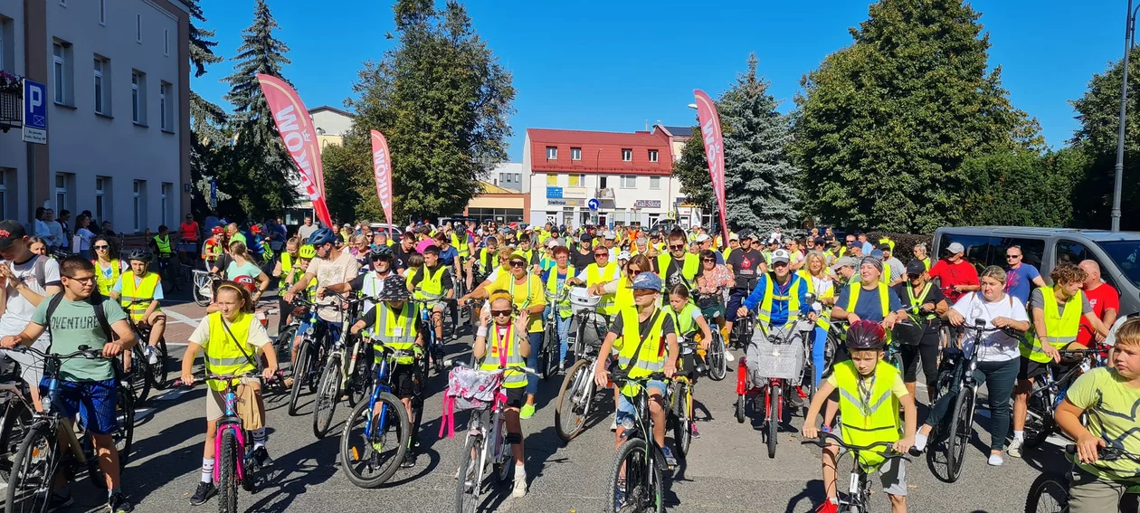 Łukowianie wsiedli na rowery i ruszyli w miasto