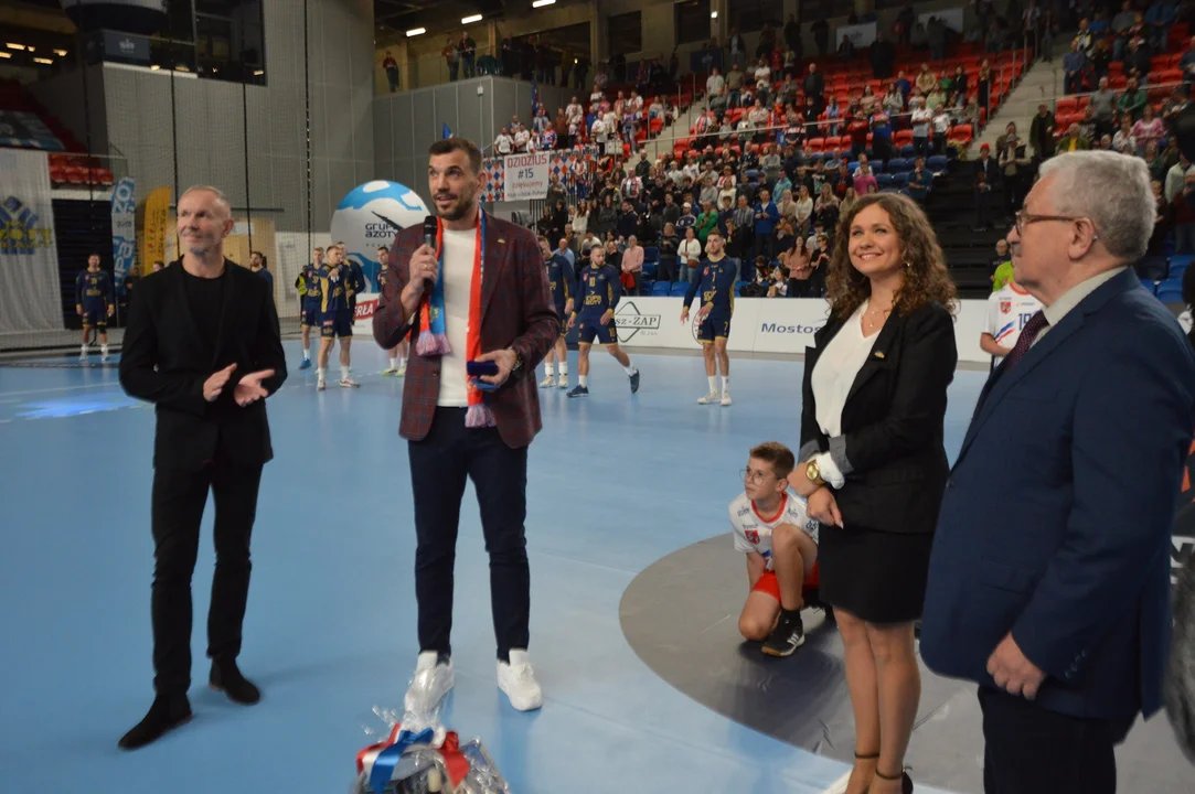 Pożegnanie Michała Jureckiego w hali sportowo-widowiskowej Grupa Azoty Arena